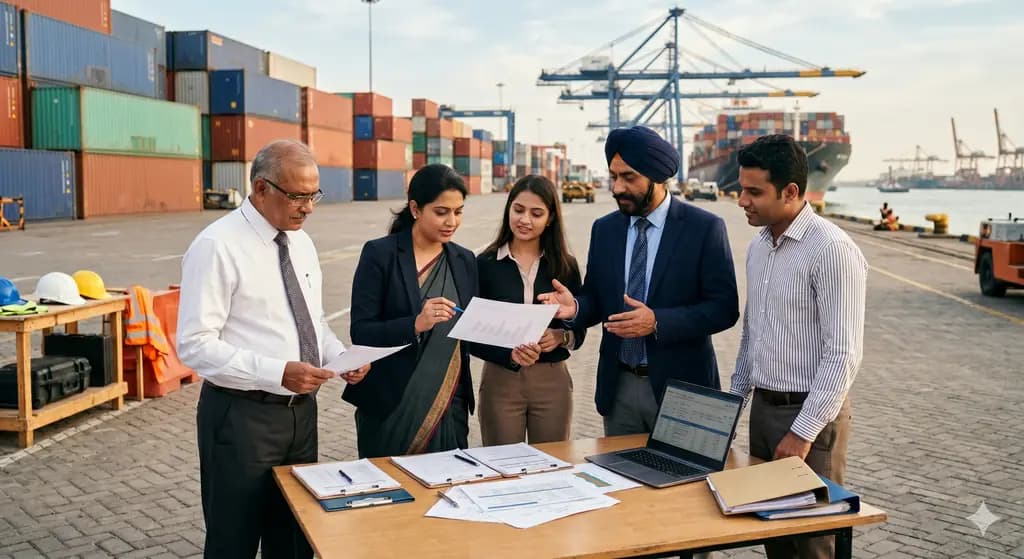 Operations team coordinating shipments