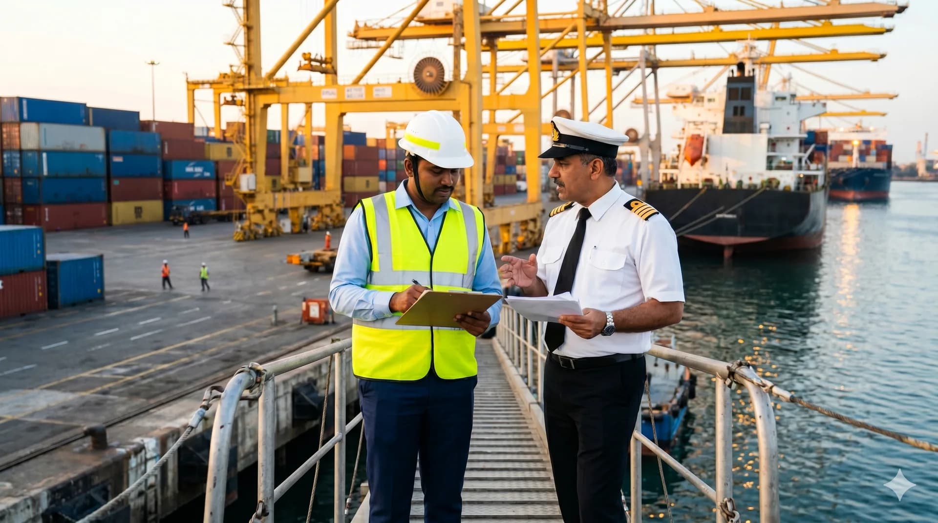 Ship agency services