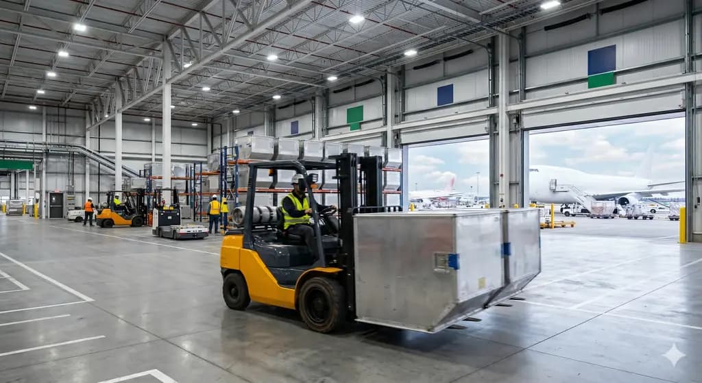 Air freight handling