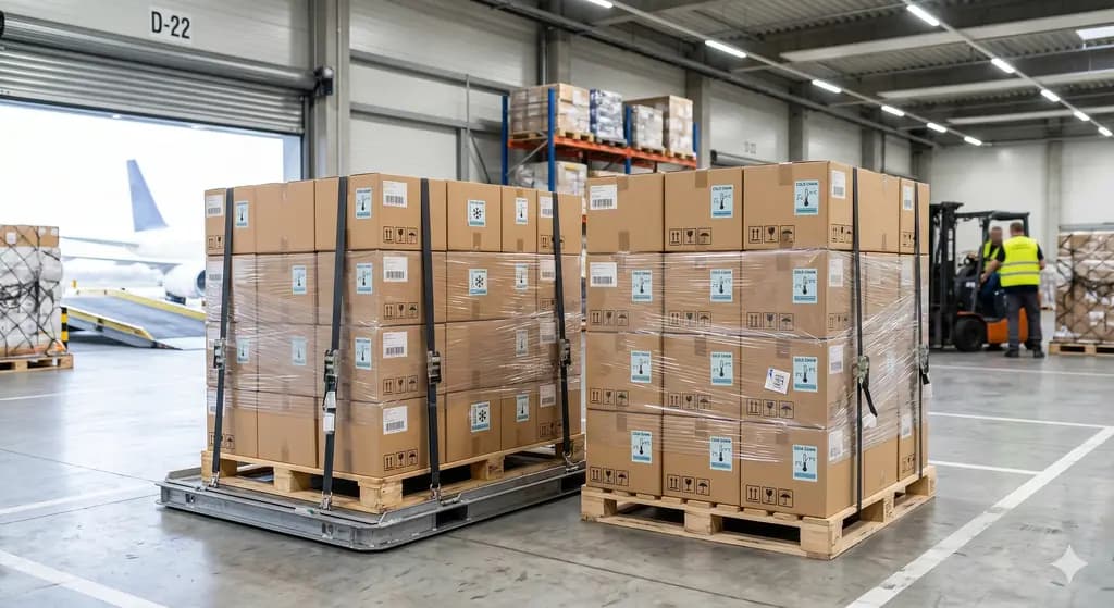 Pharma and healthcare air freight